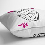 Çift Taraflı Sevgililer Günü Temalı Özel Tasarım Dijital Baskılı Modern Süet Yastık Kırlent Kılıfı Realhomes