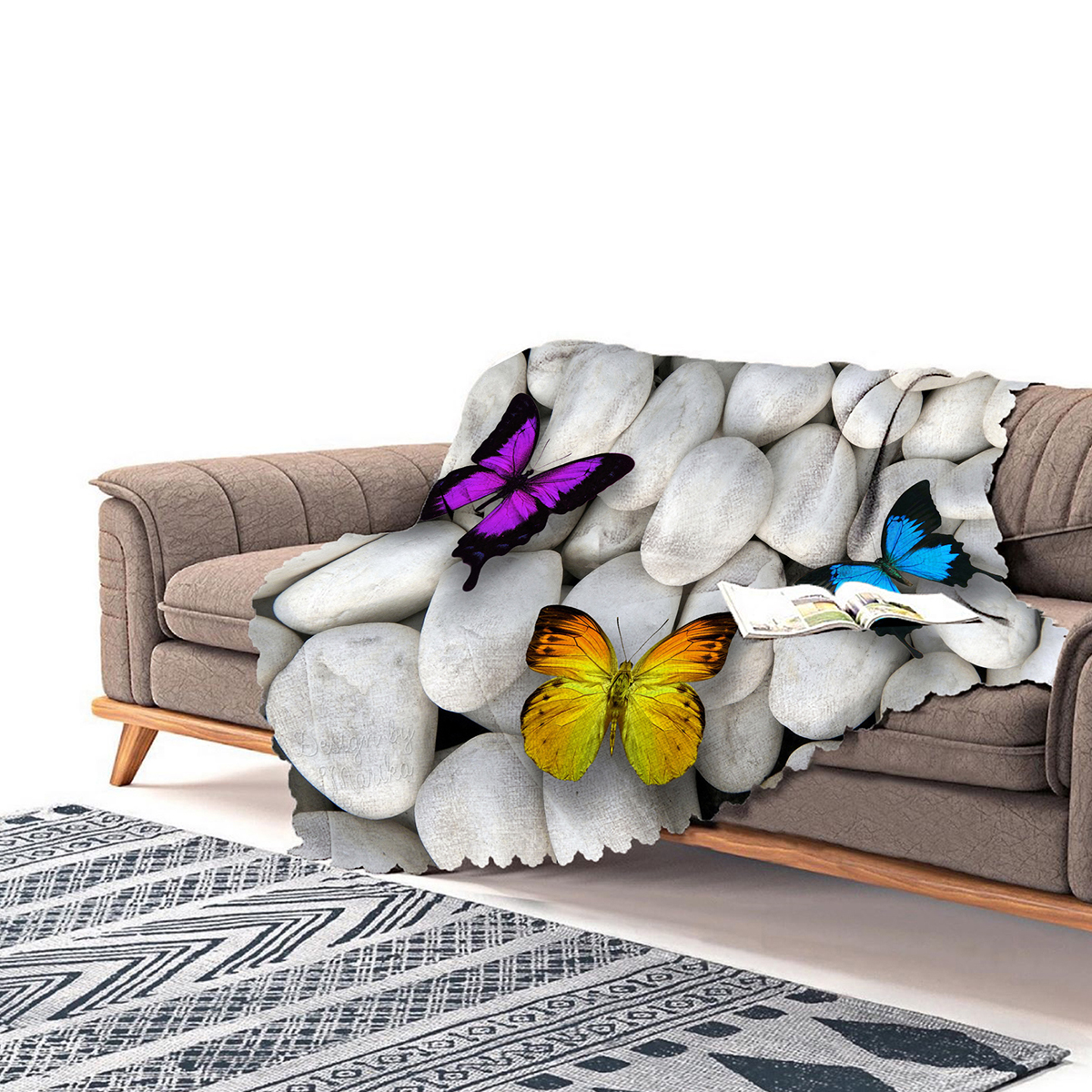 Realhomes Kelebek Desenli Dijital Baskili Modern Sonil Koltuk Ortusu Realhomes Realhomes Kelebek Desenli Dijital Baskili Modern Sonil Koltuk Ortusu Realhomes