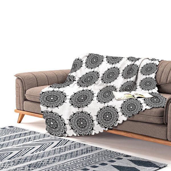Realhomes Beyaz Zeminde Cicek Mandala Desenli Sonil Koltuk Sali Realhomes Realhomes Beyaz Zeminde Cicek Mandala Desenli Sonil Koltuk Sali Realhomes