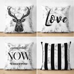 - Suet-K4luset729-Gorsel1 - Realhomes  4'lü Çift Taraflı Mermer Zemin Tasarımlı Dijital Baskılı Modern Süet Yastık Kırlent Kılıfı Seti Realhomes