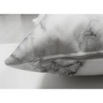 - Suet-K9267-Gorsel3 - Realhomes  Çift Taraflı Mermer Zeminde NOW Yazılı Özel Tasarım Modern Süet Yastık Kırlent Kılıfı Realhomes