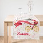 - SuetRunner-116-Gorsel1 - Realhomes  Realhomes Modern Bisiklet Desenli Dijital Baskılı Dekoratif Süet Runner Realhomes