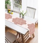 Realhomes Modern Desenli Dijital Baskılı Dekoratif Süet Runner Realhomes