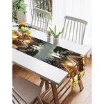 - SuetRunner-1536-Gorsel2 - Realhomes  Realhomes Kış Manzarası Otantik Temalı Dijital Baskılı Dekoratif Süet Runner Realhomes