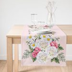 RealHomes Dijital Baskılı Özel Tasarım Süet Runner Realhomes