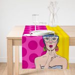 - SuetRunner-164-Gorsel1 - Realhomes  Realhomes Pop Art Dijital Baskılı Dekoratif Özel Tasarım Süet Runner Realhomes