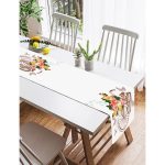 - SuetRunner-181-Gorsel2 - Realhomes  Realhomes Bisiklet Desenli Dijital Baskılı Dekoratif Süet Runner Realhomes