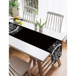 - SuetRunner-2005-Gorsel2 - Realhomes  Realhomes Siyah Love Baskılı Dekoratif Özel Tasarım Süet Runner Realhomes