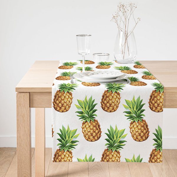 - SuetRunner-2032-Gorsel1 - Realhomes  Realhomes Siyah Beyaz Çizgili Dekoratif Özel Tasarım Süet Runner Realhomes