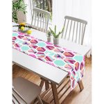 - SuetRunner-2052-Gorsel2 - Realhomes  Realhomes Modern Renkli Şekiller Dijital Baskılı Süet Runner Realhomes