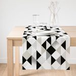 - SuetRunner-2053-Gorsel1 - Realhomes  RealHomes Baklava Motifli Dekoratif Özel Tasarım Süet Runner Realhomes