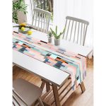 - SuetRunner-2060-Gorsel2 - Realhomes  Realhomes Renkli Boyama Dijital Baskılı Modern Süet Runner Realhomes