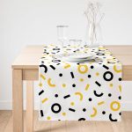 - SuetRunner-2119-Gorsel1 - Realhomes  Realhomes Geometrik Motifli Dijital Baskılı Dekoratif Süet Runner Realhomes