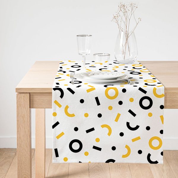 - SuetRunner-2119-Gorsel1 - Realhomes  Realhomes Geometrik Motifli Dijital Baskılı Dekoratif Süet Runner Realhomes