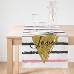 - SuetRunner-2131-Gorsel1 - Realhomes  Realhomes Love Yaldızlı Kalp Desenli Dijital Baskılı Modern Süet Runner Realhomes