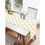 - SuetRunner-2159-Gorsel2 - Realhomes  Realhomes Hardal Renkli Puantiyeli Dijital Baskılı Modern Süet Runner Realhomes