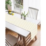 - SuetRunner-2166-Gorsel2 - Realhomes Realhomes Hardal Renkli Geometrik Desenli Dijital Baskılı Süet Runner Realhomes