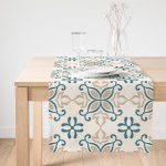 - SuetRunner-2218-Gorsel1 - Realhomes  Realhomes Modern Motifli Dijital Baskılı Dekoratif Süet Runner Realhomes