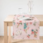 - SuetRunner-2222-Gorsel1 - Realhomes  Realhomes Pembe Zeminli Çiçek Desenli Modern Süet Runner Realhomes