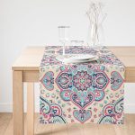 - SuetRunner-2226-Gorsel1 - Realhomes  Realhomes Damask Desen Motifli Dekoratif Süet Runner Realhomes