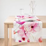 - SuetRunner-2243-Gorsel1 - Realhomes Realhomes Beyaz Zeminli Çiçek Temalı Dijital Baskılı Modern Süet Runner Realhomes