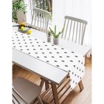 - SuetRunner-2247-Gorsel2 - Realhomes  Realhomes Beyaz Zeminli Yıldız Desenli Dijital Baskılı Dekoratif Süet Runner Realhomes