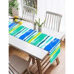 - SuetRunner-2253-Gorsel2 - Realhomes  Realhomes Renkli Boyama Desen Dijital Baskılı Dekoratif Süet Runner Realhomes