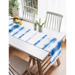 - SuetRunner-2294-Gorsel2 - Realhomes  Realhomes Mavi Beyaz Renkli Dijital Baskılı Modern Süet Runner Realhomes