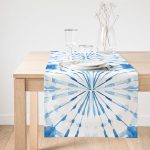 - SuetRunner-2309-Gorsel1 - Realhomes  Realhomes Ebru Motifli Dijital Baskılı Modern Süet Runner Realhomes