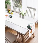 - SuetRunner-2329-Gorsel2 - Realhomes  Realhomes Şarkı Söyleyen Kız Desenli Dijital Baskılı Süet Runner Realhomes