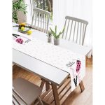 - SuetRunner-2371-Gorsel2 - Realhomes  Realhomes Love Uğurböceği Desenli Dekoratif Süet Runner Realhomes