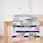 - SuetRunner-2377-Gorsel1 - Realhomes  Realhomes Gül Demeti Desenli Dijital Baskılı Süet Runner Realhomes