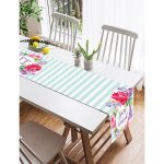 - SuetRunner-2387-Gorsel2 - Realhomes  Realhomes Spring Bouquet Temalı Modern Dijital Baskılı Süet Runner Realhomes