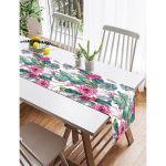 Realhomes Mint Yeşili Çöl Bitkisi Modern Süet Runner Realhomes