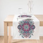 - SuetRunner-2418-Gorsel1 - Realhomes Realhomes Köşegen Çini Desenli Dekoratif Süet Runner Realhomes