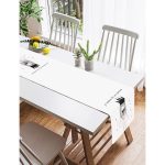 Realhomes Je Noudrais Etre Une Princesse Baskılı Dekoratif Süet Runner Realhomes