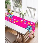 RealHomes Dijital Baskılı Özel Tasarım Süet Runner Realhomes