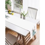 - SuetRunner-2445-Gorsel2 - Realhomes  Realhomes Geyik Çizimli Modern Dijital Baskılı Süet Runner Realhomes