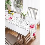 Realhomes A True Love Story Baskılı Dijital Baskılı Süet Runner Realhomes