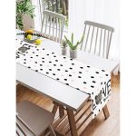 Realhomes Love Princess Motifli Dijital Baskılı Dekoratif Süet Runner Realhomes