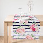 - SuetRunner-2498-Gorsel1 - Realhomes Realhomes Mavi Çizgiler Desenli Dijital Baskılı Süet Runner Realhomes