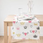 Realhomes Kanatlı Kalp Desenli Love Motifli Süet Runner Realhomes