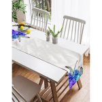 - SuetRunner-27-Gorsel2 - Realhomes Realhomes Kelebek Dünyası Dijital Baskılı Dekoratif Özel Tasarım Süet Runner Realhomes