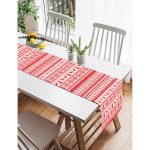 - SuetRunner-3044-Gorsel2 - Realhomes  Realhomes Ekose Dokuma Desenli Yılbaşı Temalı Süet Runner Realhomes