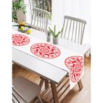 - SuetRunner-3048-Gorsel2 - Realhomes  Realhomes Geometrik Yılbaşı Geyikleri Dijital Baskılı Süet Runner Realhomes