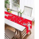 - SuetRunner-3055-Gorsel2 - Realhomes Realhomes Merry Christmas Geyik Desenli Dekoratif Özel Tasarım Süet Runner Realhomes