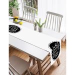 Realhomes Home Sweet Home Tasarımlı Dekoratif Süet Runner Realhomes