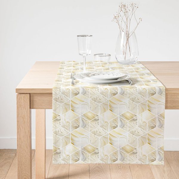 - SuetRunner-3142-Gorsel1 - Realhomes  Realhomes Açık Mermer Zeminli Dijital Baskılı Özel Tasarım Süet Runner Realhomes