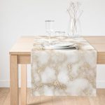 Realhomes Mermer Zeminli Modern Tasarım Süet Runner Realhomes