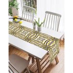 RealHomes Geometrik Zeminli Özel Tasarım Süet Runner Realhomes